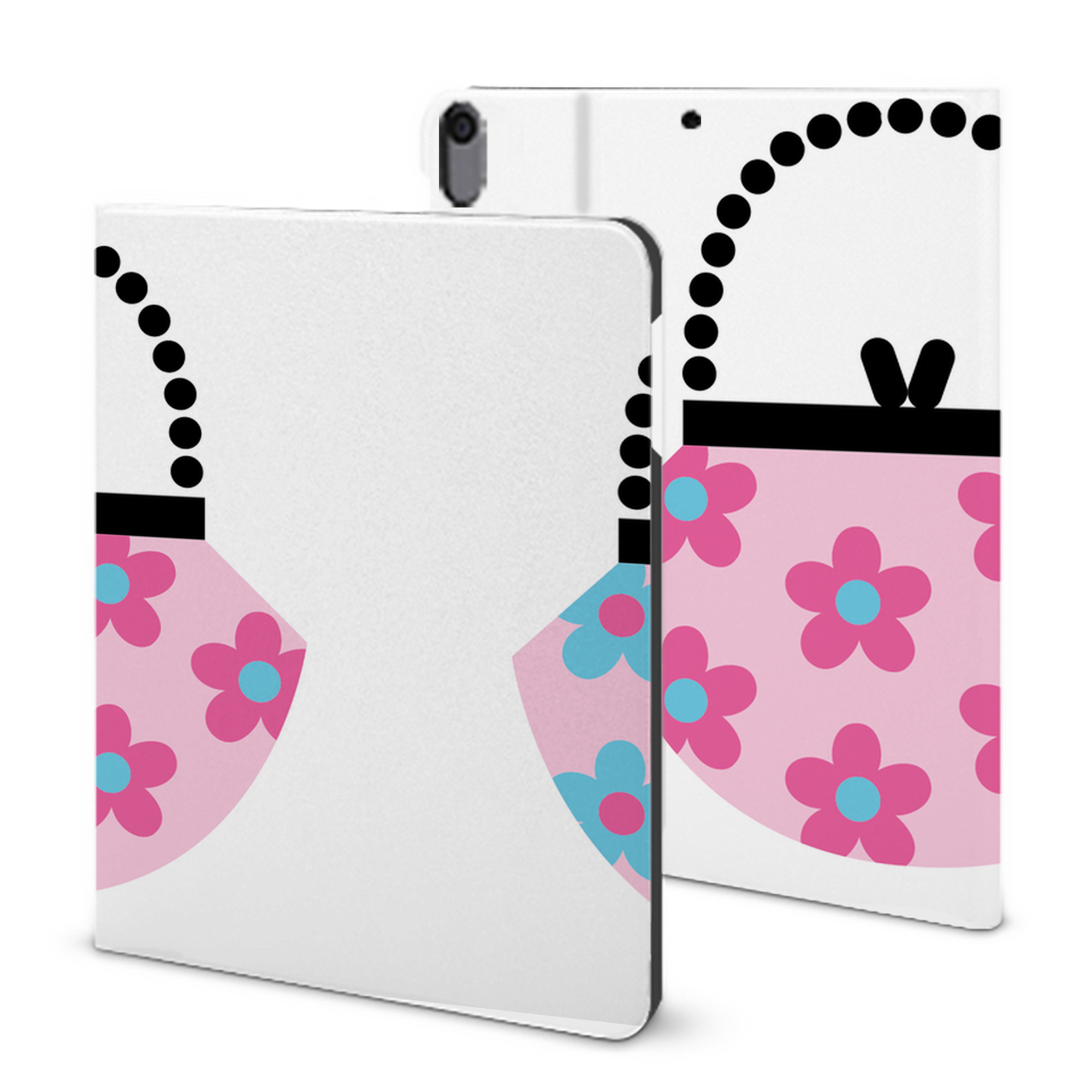 （画像用） Hello Kitty ハローキティ IPad ケース ブック型 PUレザー TPU 耐衝撃 軽量 薄型 ペン収納なし 全面保護 IPad 各モデル対応